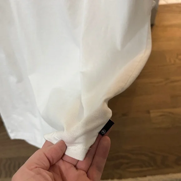 AG Adriano Goldschmied White Short Sleeve Tee - Picture 3 of 4